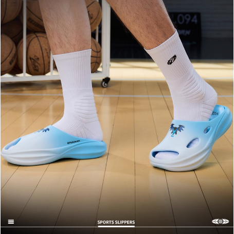 《4AM寅選》 Veidoorn維動 超級噴火龍X拖鞋 增高 籃球 恢復拖鞋 踩屎感 拖鞋 男-細節圖3