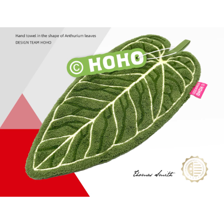 《4AM寅選》HOHO ARTWORK 花燭擦手巾 潮流植物 觀葉植物 植物周邊 質感 家居 擦手巾 毛巾-細節圖2