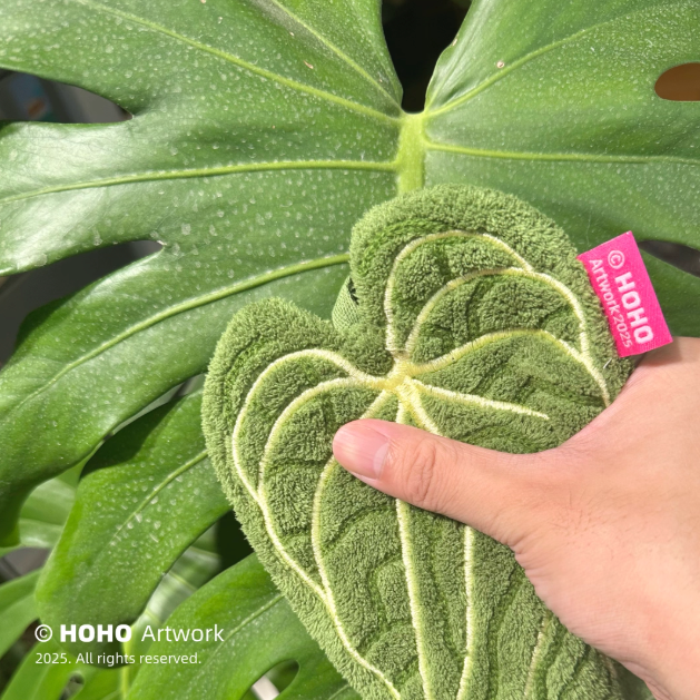 《4AM寅選》HOHO ARTWORK 花燭擦手巾 潮流植物 觀葉植物 植物周邊 質感 家居 擦手巾 毛巾-細節圖5