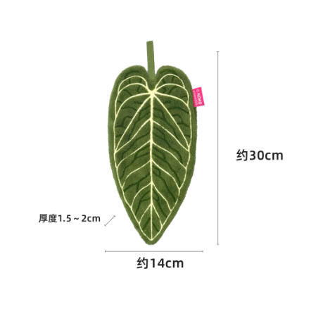 《4AM寅選》HOHO ARTWORK 花燭擦手巾 潮流植物 觀葉植物 植物周邊 質感 家居 擦手巾 毛巾-細節圖6