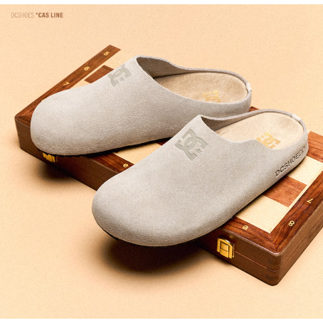 《4AM寅選》 DC SHOES CORK CAS 2025 半拖鞋 戶外拖鞋 拖鞋 舒適 籃球 包頭拖鞋 冬季拖鞋-細節圖2