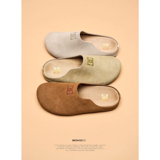 《4AM寅選》 DC SHOES CORK CAS 2025 半拖鞋 戶外拖鞋 拖鞋 舒適 籃球 包頭拖鞋 冬季拖鞋-細節圖6