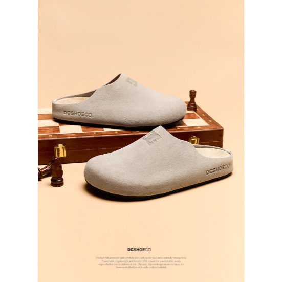 《4AM寅選》 DC SHOES CORK CAS 2025 半拖鞋 戶外拖鞋 拖鞋 舒適 籃球 包頭拖鞋 冬季拖鞋-細節圖7