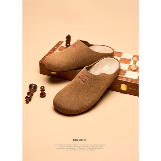 《4AM寅選》 DC SHOES CORK CAS 2025 半拖鞋 戶外拖鞋 拖鞋 舒適 籃球 包頭拖鞋 冬季拖鞋-細節圖8