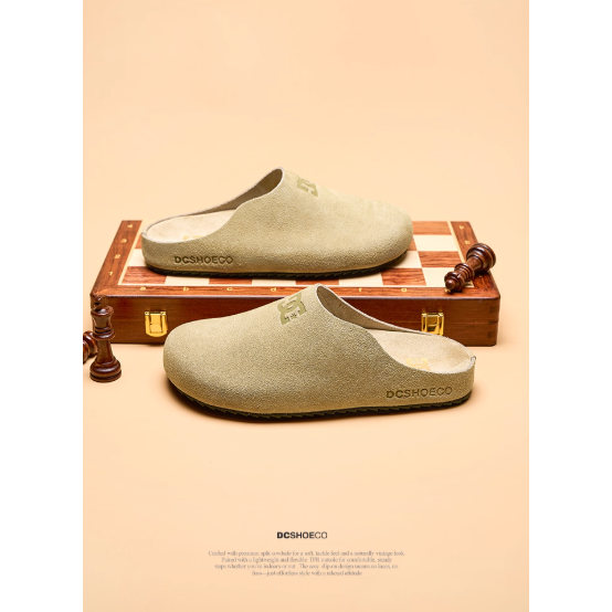 《4AM寅選》 DC SHOES CORK CAS 2025 半拖鞋 戶外拖鞋 拖鞋 舒適 籃球 包頭拖鞋 冬季拖鞋-細節圖9