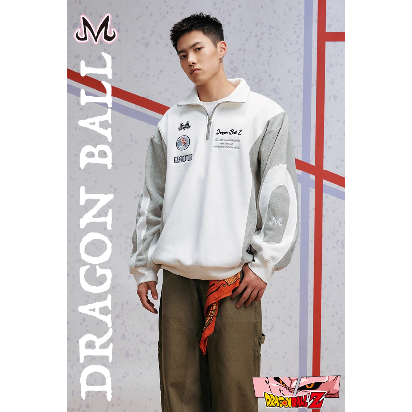 《4AM寅選》 Veidoorn維動 普烏立領外套 七龍珠 魔人普烏 官方正品 美式 舒適 潮流 長褲 穿搭-細節圖3