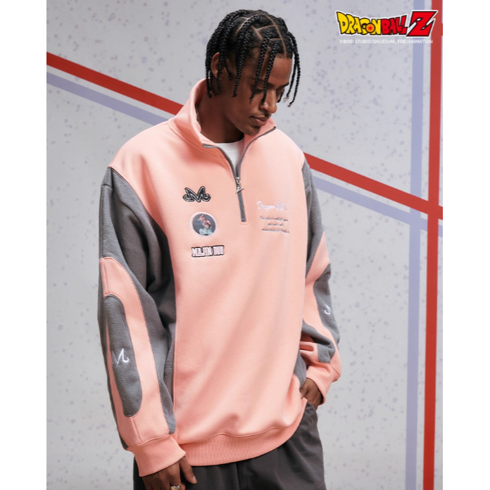 《4AM寅選》 Veidoorn維動 普烏立領外套 七龍珠 魔人普烏 官方正品 美式 舒適 潮流 長褲 穿搭-細節圖6