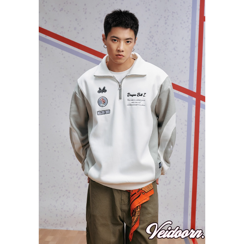 《4AM寅選》 Veidoorn維動 普烏立領外套 七龍珠 魔人普烏 官方正品 美式 舒適 潮流 長褲 穿搭-細節圖7