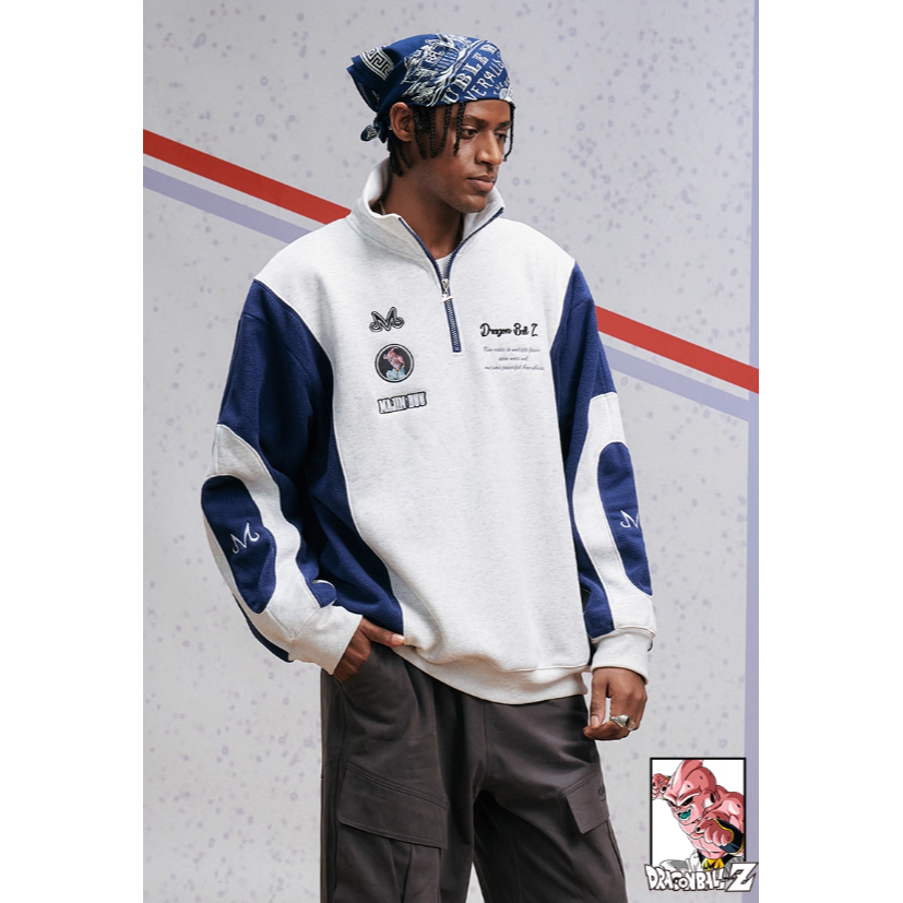 《4AM寅選》 Veidoorn維動 普烏立領外套 七龍珠 魔人普烏 官方正品 美式 舒適 潮流 長褲 穿搭-細節圖8