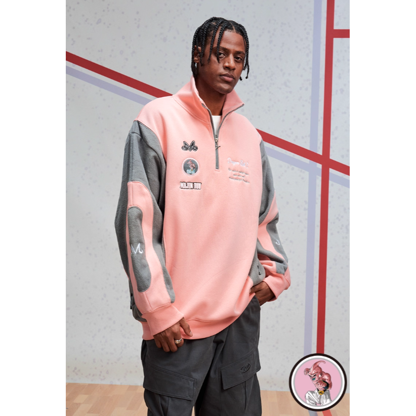 《4AM寅選》 Veidoorn維動 普烏立領外套 七龍珠 魔人普烏 官方正品 美式 舒適 潮流 長褲 穿搭-細節圖9