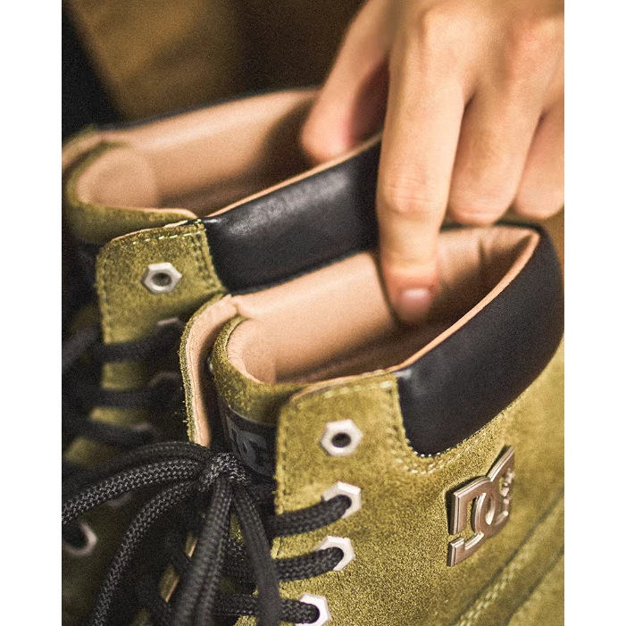 《4AM寅選》 DC SHOES 復古美式馬丁靴 大黃靴 厚底鞋 休閒鞋 舒適 潮流 DC  靴子 登山靴-細節圖7