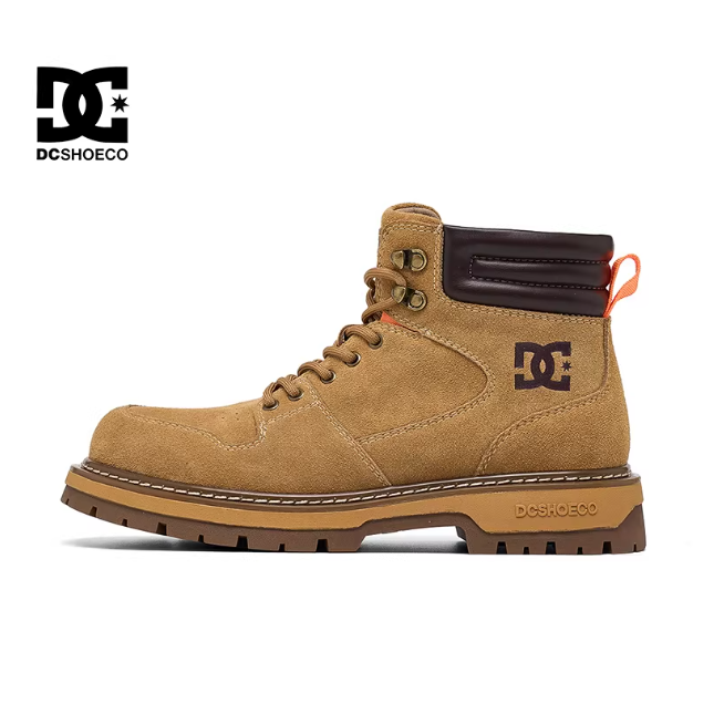 《4AM寅選》 DC SHOES 復古美式馬丁靴 大黃靴 厚底鞋 休閒鞋 舒適 潮流 DC  靴子 登山靴-規格圖9