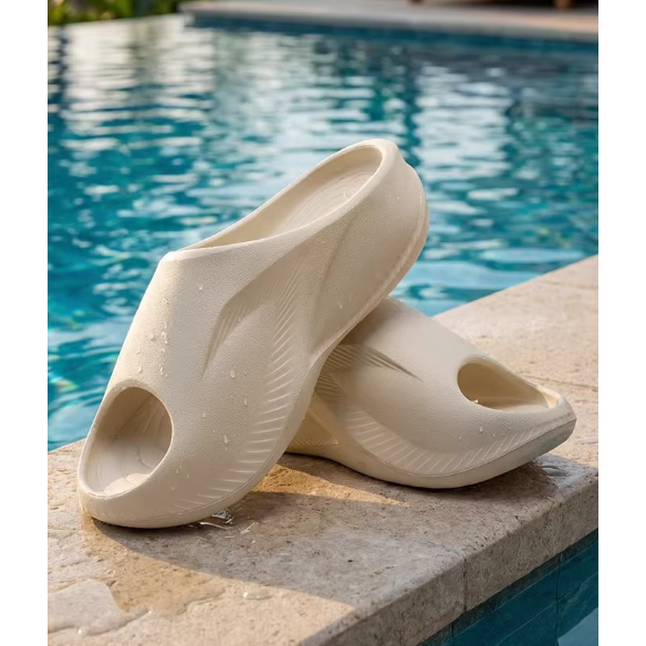 《4AM寅選》 Rigorer準者 天際3籃球拖鞋 官方正品 湖人隊 恢復拖鞋 運動 籃球 軟彈 舒適 穿搭 防水-細節圖5