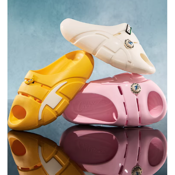 《4AM寅選》 Champion 胖丁拖 官方正品 運動拖鞋 恢復拖鞋 運動 籃球 軟彈 舒適 穿搭 男女 防水-細節圖6