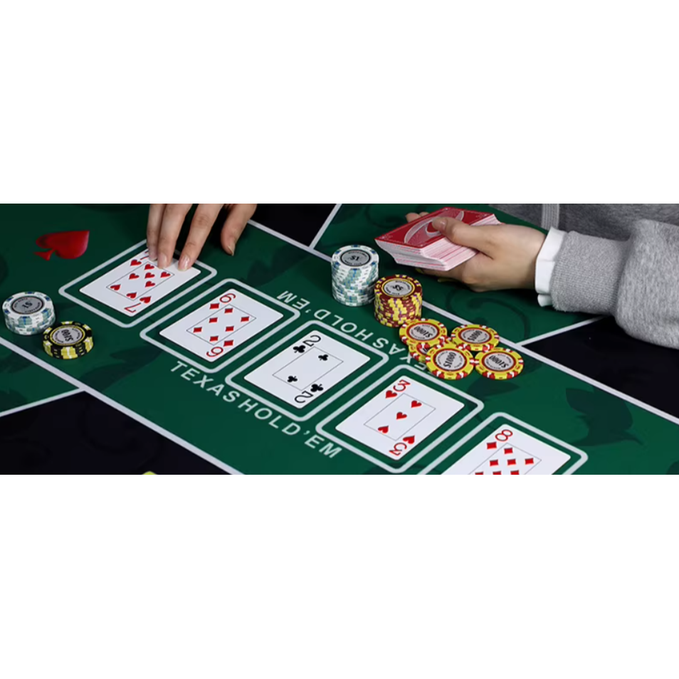 《4AM寅選》GoodEasy 德州撲克桌布 桌墊 專業 完整 專用 撲克牌 Texas hold’em 遊戲-細節圖2