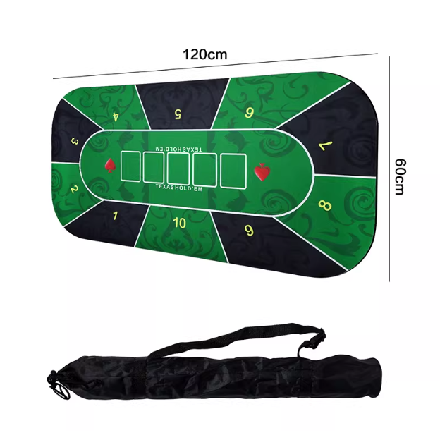 《4AM寅選》GoodEasy 德州撲克桌布 桌墊 專業 完整 專用 撲克牌 Texas hold’em 遊戲-規格圖5