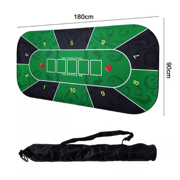 《4AM寅選》GoodEasy 德州撲克桌布 桌墊 專業 完整 專用 撲克牌 Texas hold’em 遊戲-規格圖5