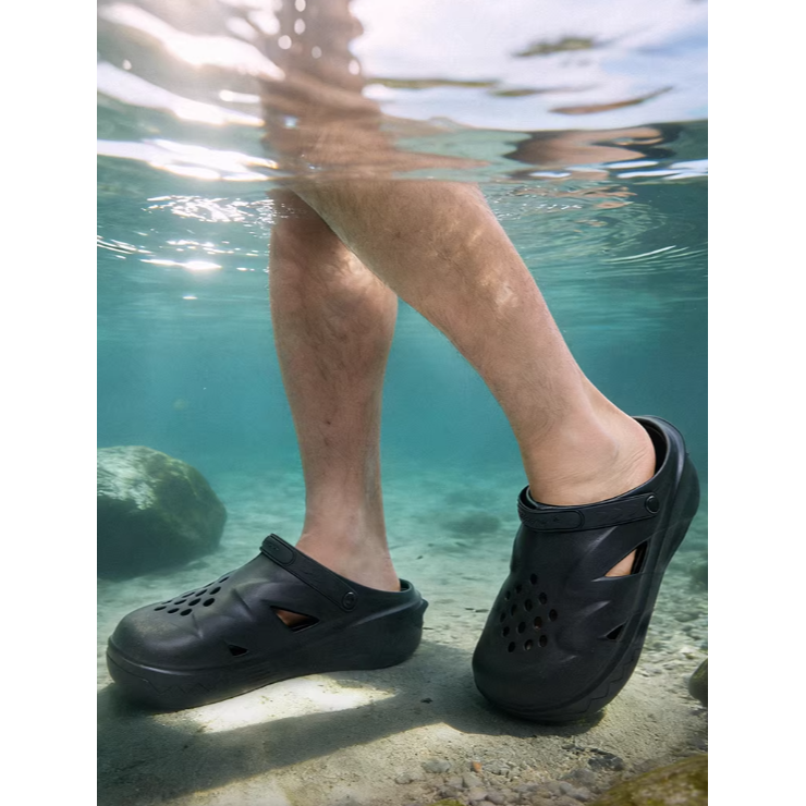 《4AM寅選》 Rigorer準者 鯊魚四代拖鞋 Austin Reaves 代言 湖人隊 籃球 恢復拖鞋 拖鞋男-細節圖5