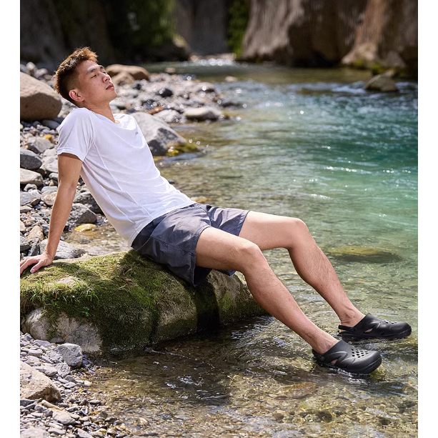 《4AM寅選》 Rigorer準者 鯊魚四代拖鞋 Austin Reaves 代言 湖人隊 籃球 恢復拖鞋 拖鞋男-細節圖6