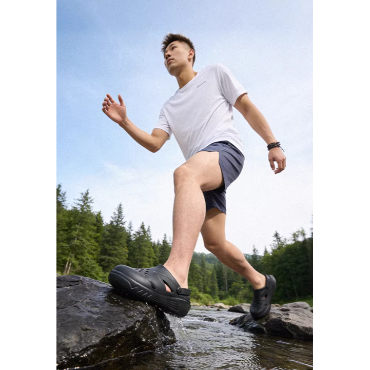 《4AM寅選》 Rigorer準者 鯊魚四代拖鞋 Austin Reaves 代言 湖人隊 籃球 恢復拖鞋 拖鞋男-細節圖10