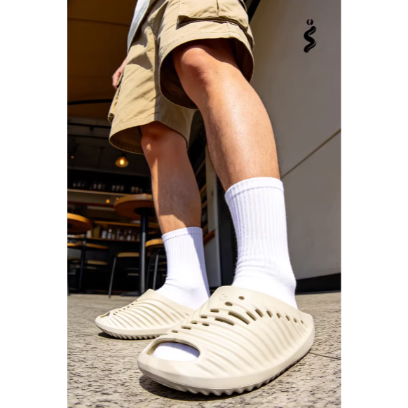 《4AM寅選》 ERKE鴻星爾克 芷境4代拖鞋 運動拖鞋 拖鞋 增高 運動 籃球 拖鞋男 運動拖鞋 防滑-細節圖4