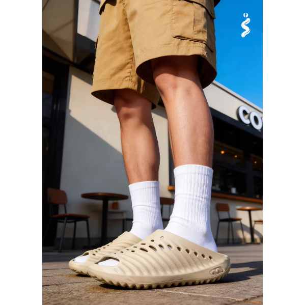 《4AM寅選》 ERKE鴻星爾克 芷境4代拖鞋 運動拖鞋 拖鞋 增高 運動 籃球 拖鞋男 運動拖鞋 防滑-細節圖5