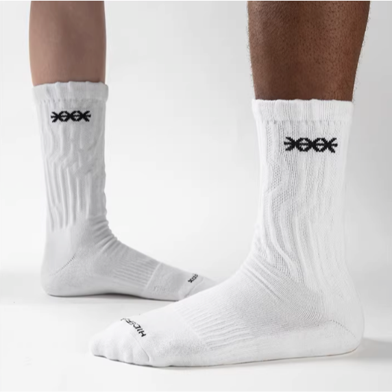 《4AM寅選》 HideFxxx海德弗斯 刺繡休閒襪 籃球襪 運動襪 潮流 防滑 耐磨 透氣 球襪-細節圖5