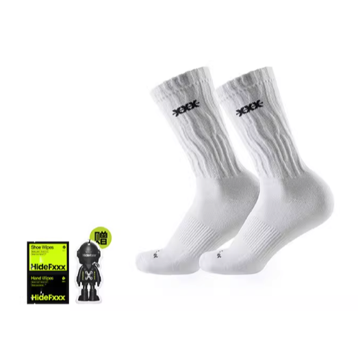 《4AM寅選》 HideFxxx海德弗斯 刺繡休閒襪 籃球襪 運動襪 潮流 防滑 耐磨 透氣 球襪-規格圖9