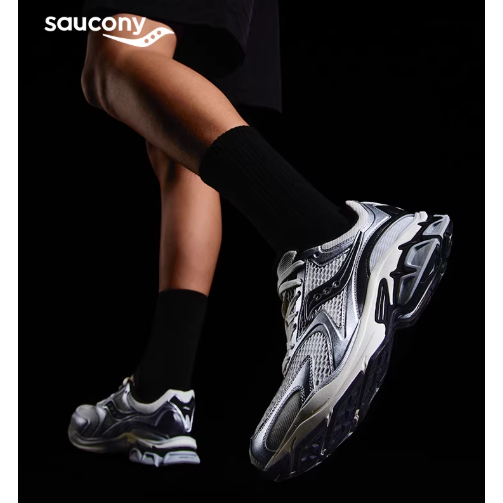 《4AM寅選》 Saucony索康尼 GRID FUSION LC 運動跑鞋 運動鞋 復古鞋 復古運動鞋 復古跑鞋-細節圖3