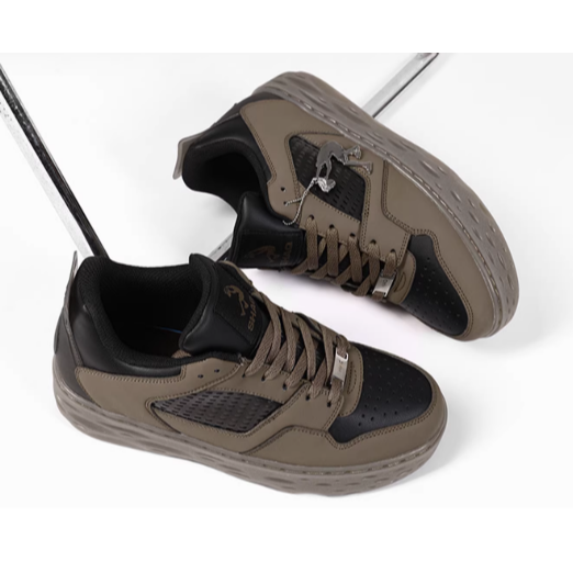 《4AM寅選》 SHAQ鯊魚 Crater S1 Air 歐尼爾 小白鞋 板鞋 空軍 增高 運動 滑板鞋 運動鞋-細節圖2