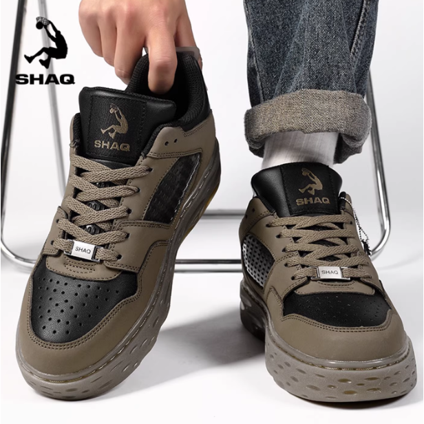 《4AM寅選》 SHAQ鯊魚 Crater S1 Air 歐尼爾 小白鞋 板鞋 空軍 增高 運動 滑板鞋 運動鞋-細節圖5