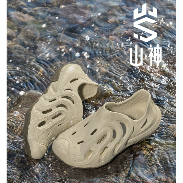 《4AM寅選》 Qiaodan中喬 山神洞洞鞋 溯溪拖鞋 運動 透氣 增高 恢復拖鞋 戶外 沙灘 露營-細節圖4