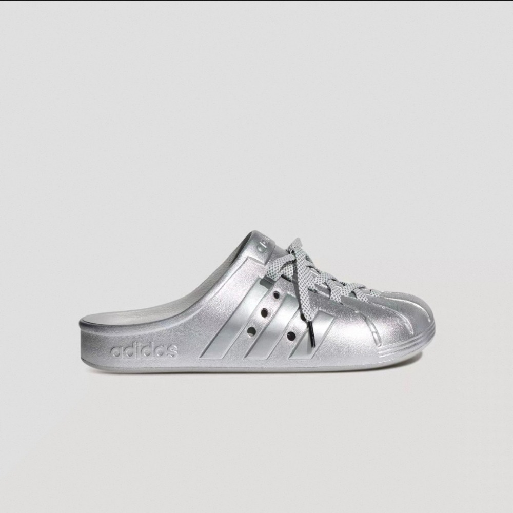 《4AM寅選》 Adidas愛迪達 ADILETTE CLOG 洞洞鞋 FOS 未來感 科技感 機甲 戶外 防水 防滑-規格圖9