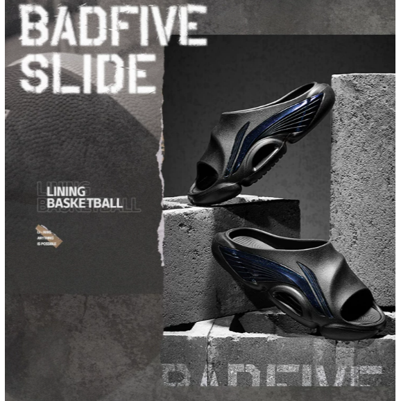 《4AM寅選》Li Ning李寧 反伍 運動拖鞋 穆勒 BADFIVE SLIDE BADFIVE DOOM CROC-細節圖4