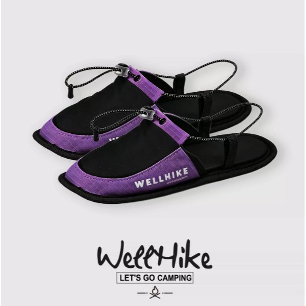 《4AM寅選》WELLHIKE 晨露徒步拖鞋 旅行拖鞋 飯店拖鞋 室內拖鞋 露營拖鞋 涉水-規格圖6