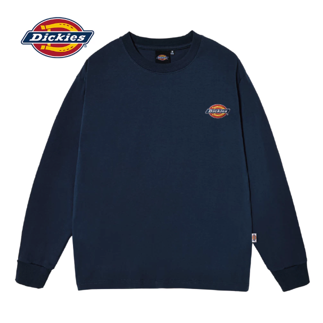 《4AM寅選》 Dickies迪凱思 卡通字體長袖棉T 純棉 官方正品 T-Shirt-規格圖7
