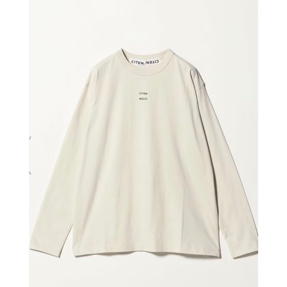 日本🇯🇵 UNITED ARROWS 新銳品牌CITEN 簡約寬鬆長袖T卹-規格圖5
