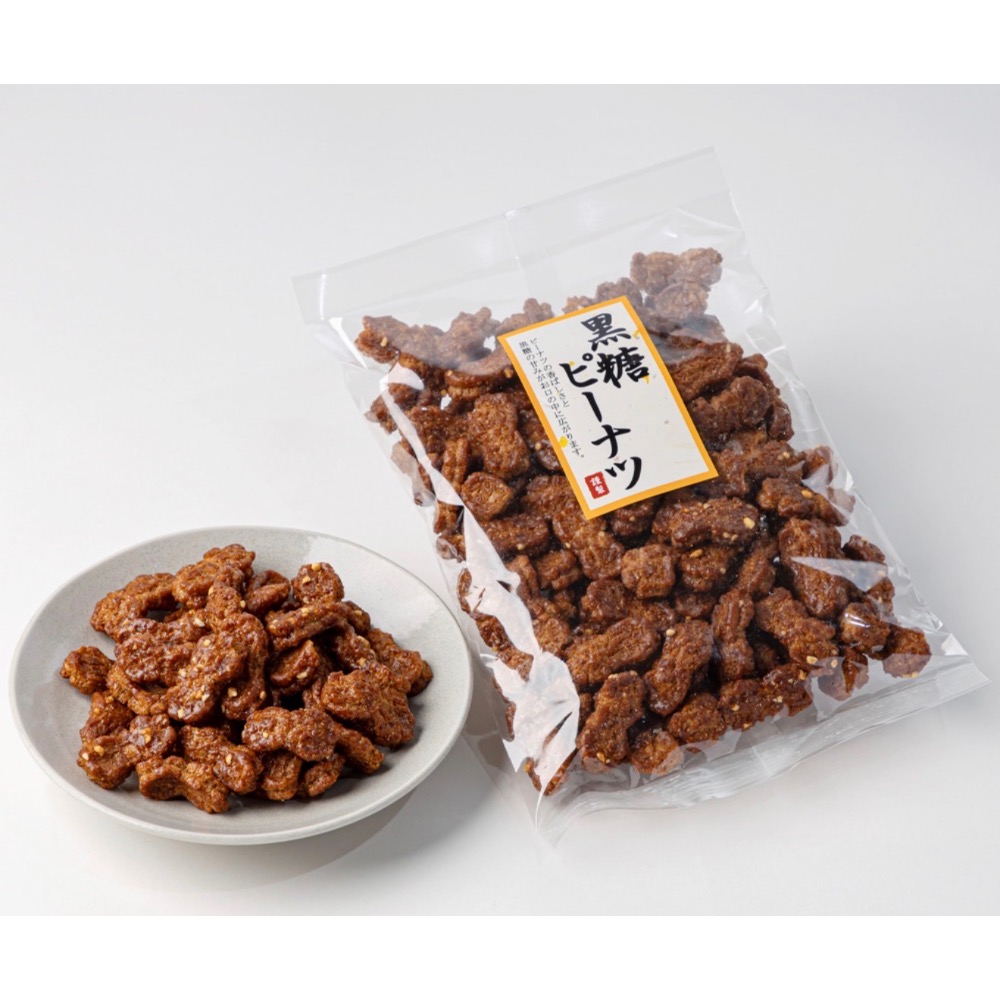 日本 🇯🇵えびせん海饌家族本店-手燒工房酥脆黑糖花生米菓150g-細節圖2