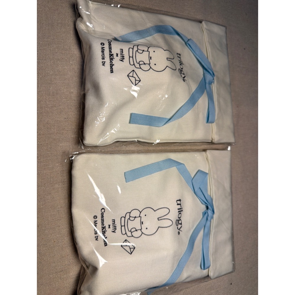 日本🇯🇵Cosme KitchenxMiffy聯名護膚-3片面  膜+玫瑰果油5ml+米飛兔收納袋-細節圖2