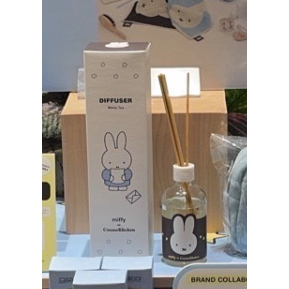 日本🇯🇵Cosme KitchenxMiffy聯名香氛-白茶擴香揉合清新柑橘與溫柔茶香瓶-細節圖2