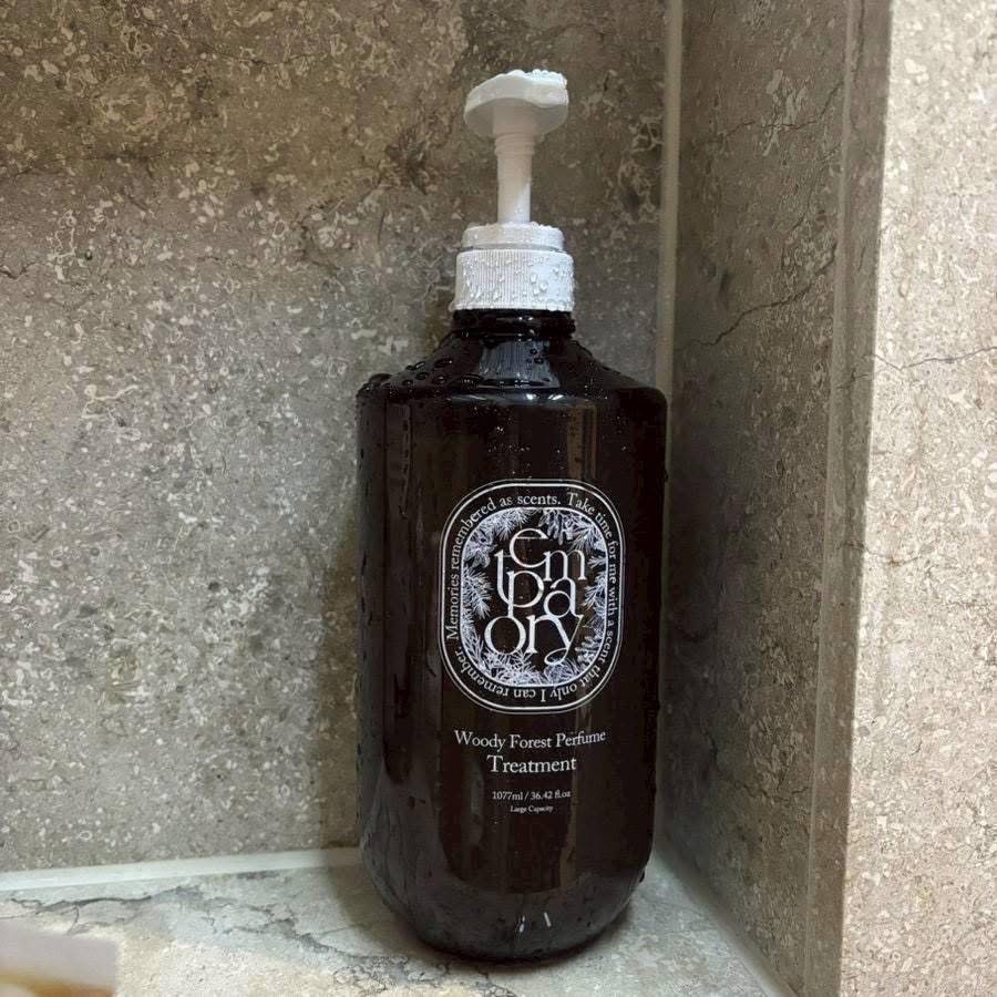 韓國🇰🇷 TEMPORARY 森林木質香氛洗髮露&護髮乳 1077ml-細節圖8
