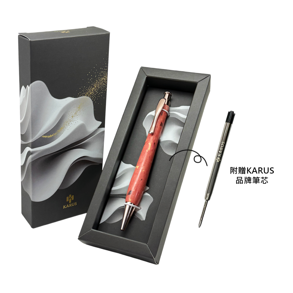 【永續】再衣筆-衣服邊角料的重生/橘紅色/ESG禮品-細節圖9