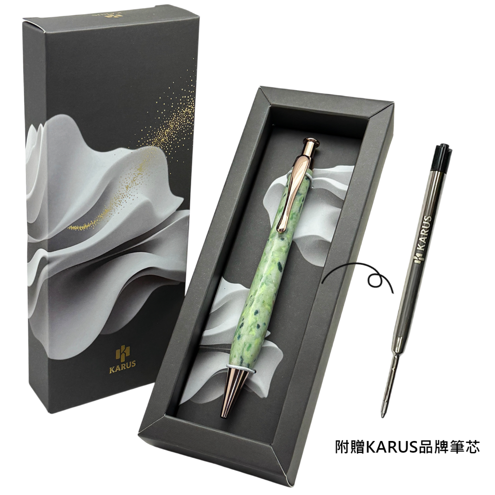 【永續】再衣筆-衣服邊角料的重生/翠青色/ESG禮品客製化-細節圖3