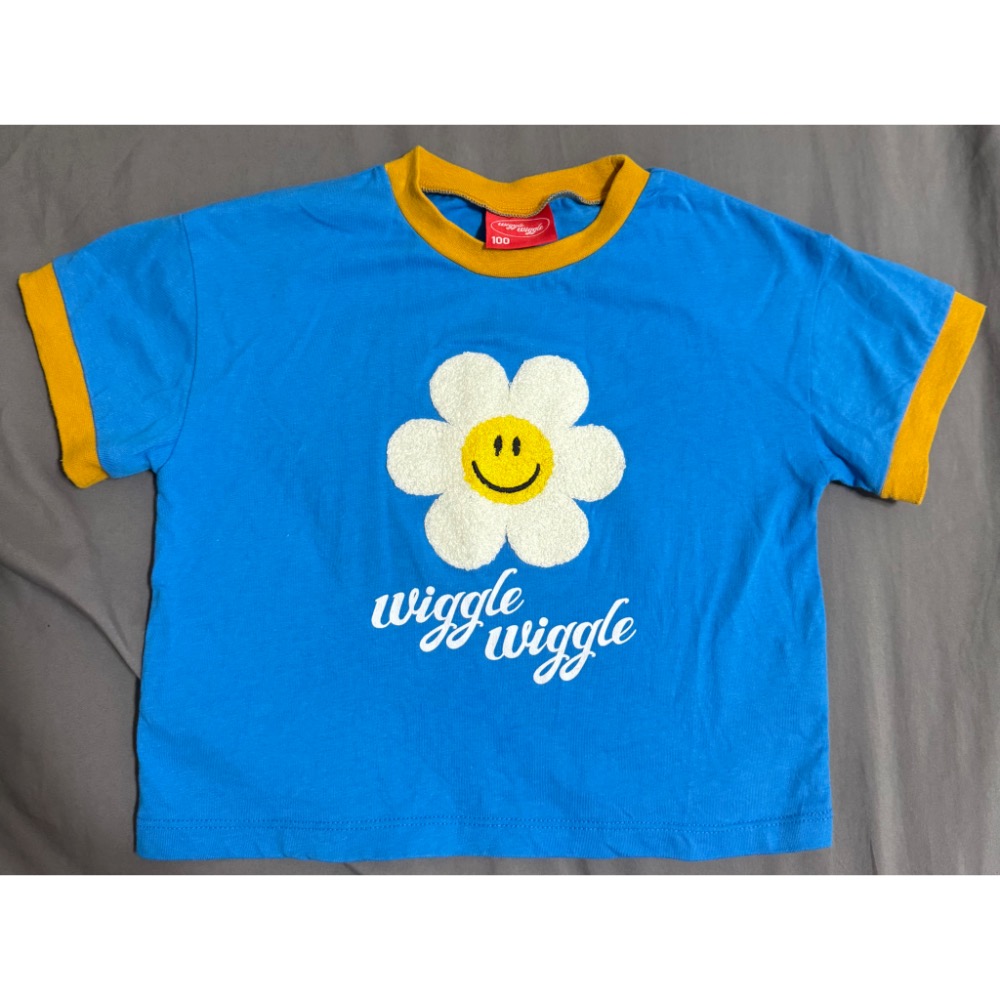 Wiggle藍花上衣-規格圖1