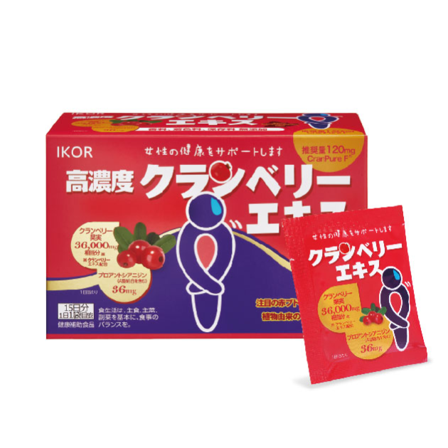 【藥局直營】IKOR醫珂 私舒蔓 蔓越莓益生菌 4粒x15包 / 盒 加贈妮維雅止汗爽身乳液 大昕藥局-細節圖3