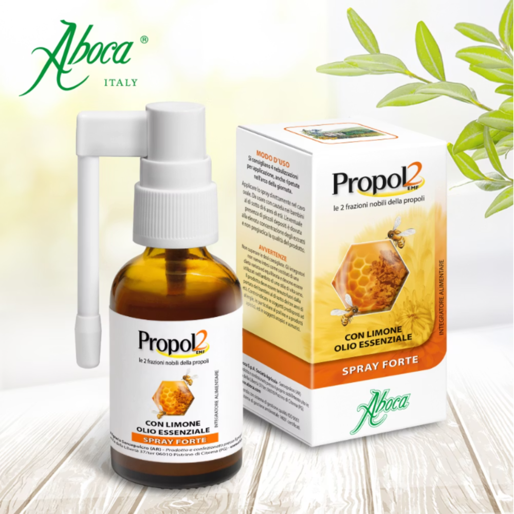 【藥局直營】【Aboca 維奇草本】CAPE雙蜂膠噴劑 Propol2 EMF 雙蜂膠噴霧 30 mL 大昕藥局-細節圖3