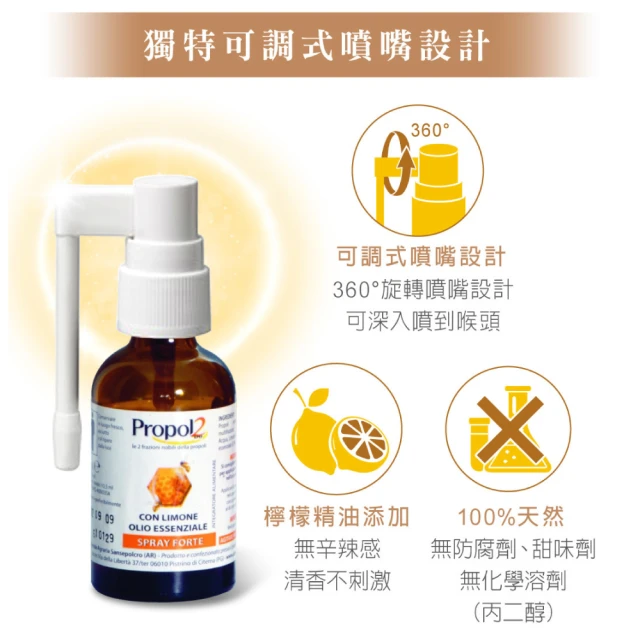 【藥局直營】【Aboca 維奇草本】CAPE雙蜂膠噴劑 Propol2 EMF 雙蜂膠噴霧 30 mL 大昕藥局-細節圖7