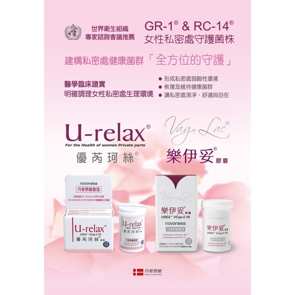 【藥局直營】樂伊妥/優芮珂絲(2種包裝隨機出貨) 益生菌膠囊  專利女性私密處益生菌株 樂伊妥膠囊 大昕藥局-細節圖3