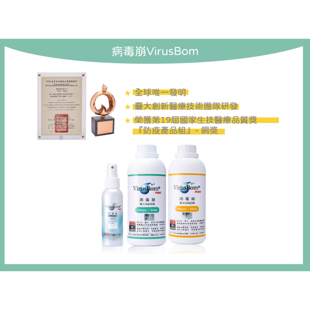 【藥局直營】病毒崩隨身瓶噴劑100ml｜100ppm/瓶 大昕藥局-細節圖4
