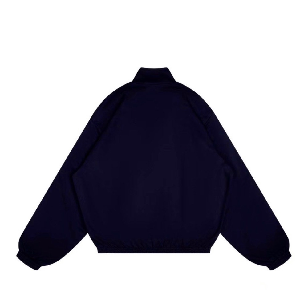 Balenciaga Adidas 2023聯名尼龍新款尼龍寬鬆外套時尚休閒拉鍊字母刺繡巴黎世家愛迪達同款-細節圖2